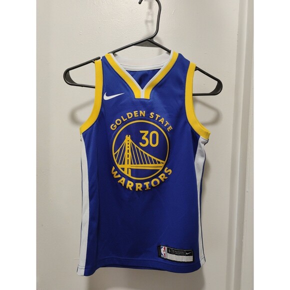 Nike Golden State Warriors Stephen Curry 30 Jersey Dri Fit Mens Size S - Picture 13 of 16